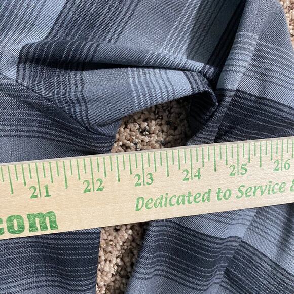 Lululemon Shirt Mens Large Plaid Button Up Long Sleeve Polyester Casual - Picture 7 of 8